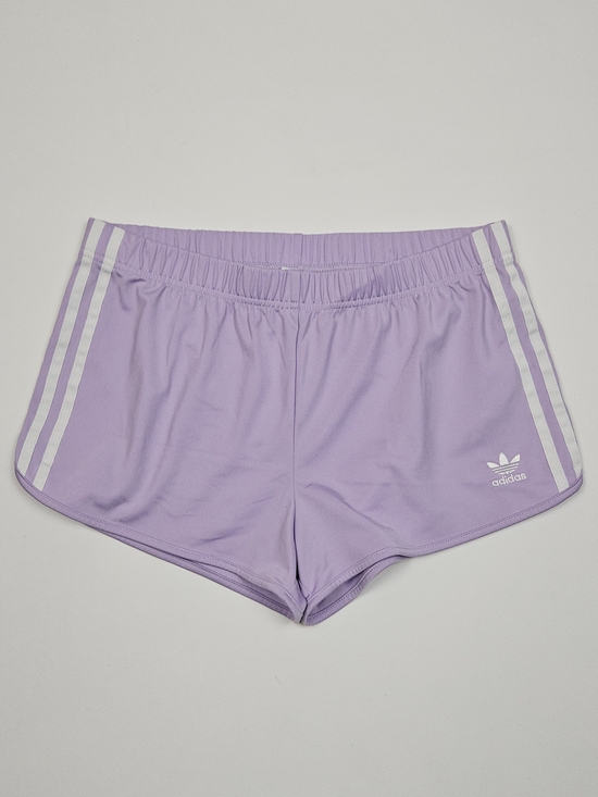 adidas Pants - Adidas Originals Trefoil 3-Stripe Lilac Shorts Women's Medium
